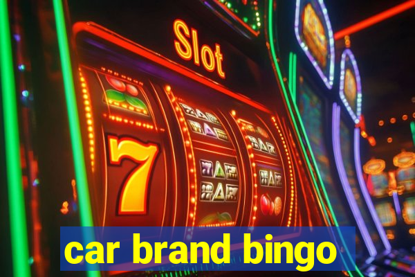 car brand bingo